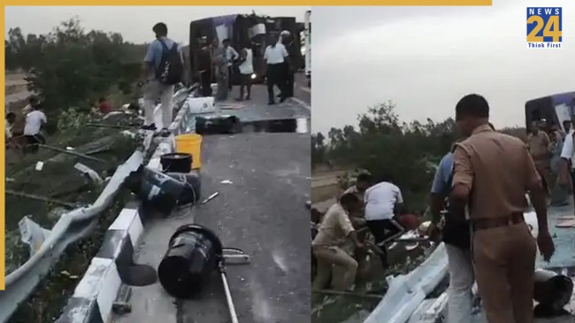 unnao bus accident