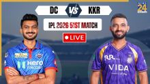 DC vs KKR Live Score: दिल्ली और कोलकाता के बीच होगी प्लेऑफ में बने रहने की जंग, जानें किसके आंकड़े बेहतर