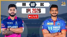 RR vs DC IPL 2026 Live Score