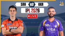 SRH vs KKR IPL 2026 Live Score