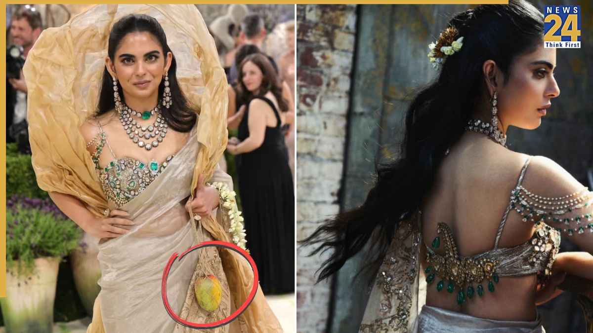 Met Gala 2026 में 'आम' लेकर पहुंचीं ईशा अंबानी, करोड़ों के हीरे देखकर सबकी चौंधिया गईं आंखें, देखें ये अनोखा लुक