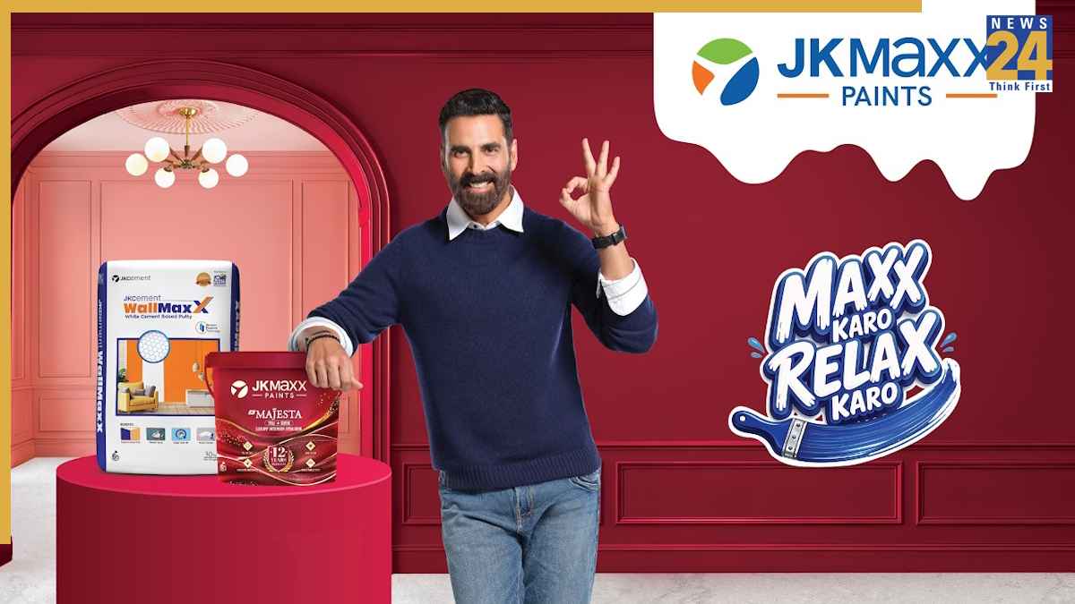 अक्षय कुमार के साथ JK Maxx Paints का नया विज्ञापन, लॉन्च हुआ 'मैक्स करो, रिलैक्स करो' कैंपेन