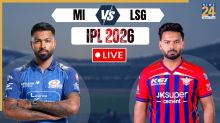 IPL 2026 MI vs LSG Live Score