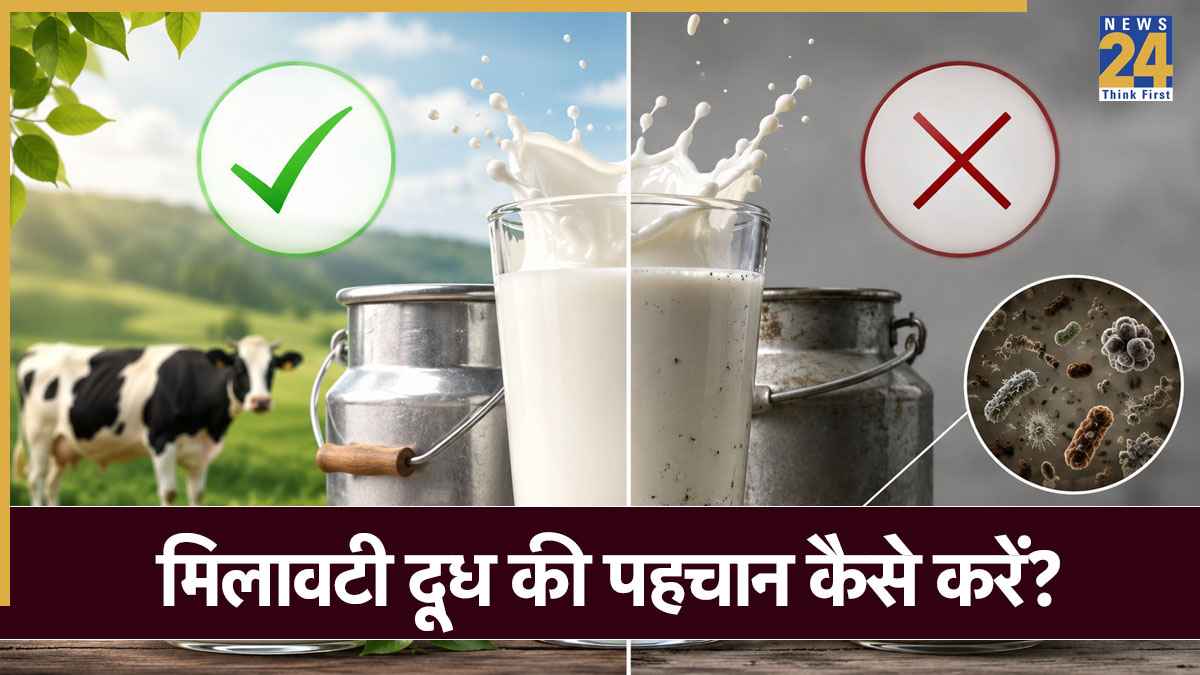 Dudh Mein Milawat Kaise Pehchane