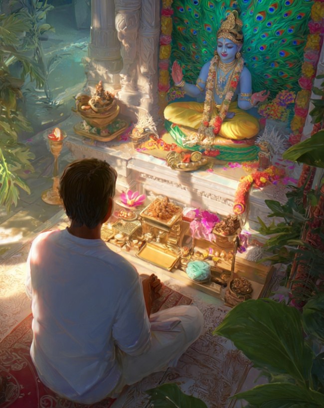 Krishna Mantra for Love Problems-1-2-3-4-5