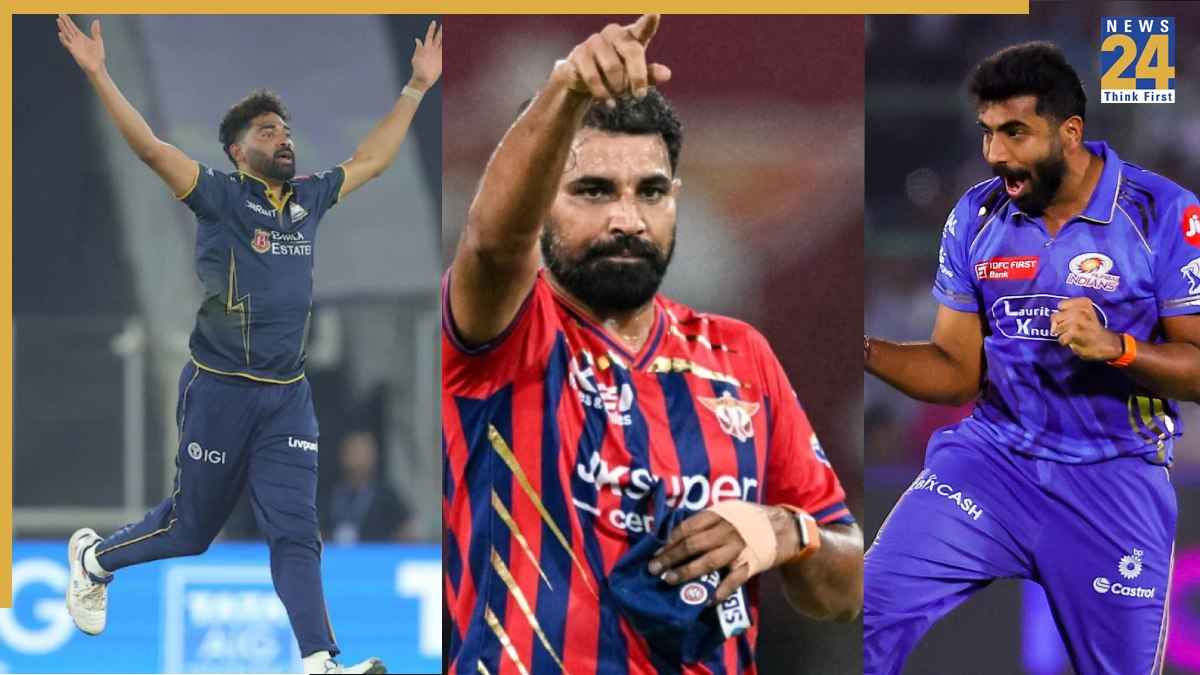 Mohammed Shami, Mohammed Siraj and Jasprit bumrah