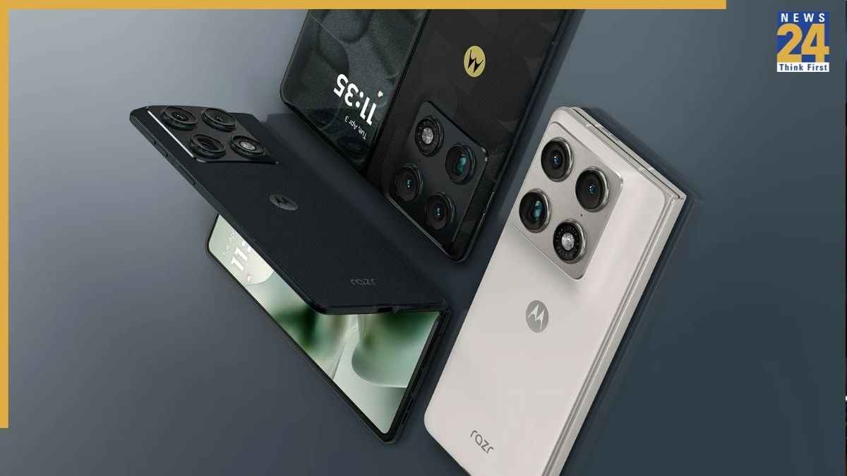 Motorola Razr Fold: मोटोरोला का पहला Foldable फोन लॉन्च, 6000mAh बैटरी और 50MP ट्रिपल कैमरे ने मचाया तहलका 