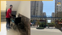 ग्रेटर नोएडा वेस्ट की पैरामाउंट इमोशंस सोसाइटी में शर्मनाक लापरवाही, 91 वर्षीय बुजुर्ग को स्ट्रेचर पर ले जाने को मजबूर परिवार