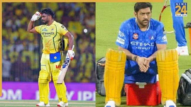Sanju Samson and MS Dhoni Sanju Samson and MS Dhoni