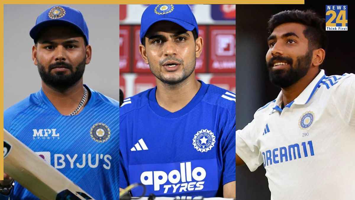 Shubman Gill Jasprit Bumrah Rishabh Pant