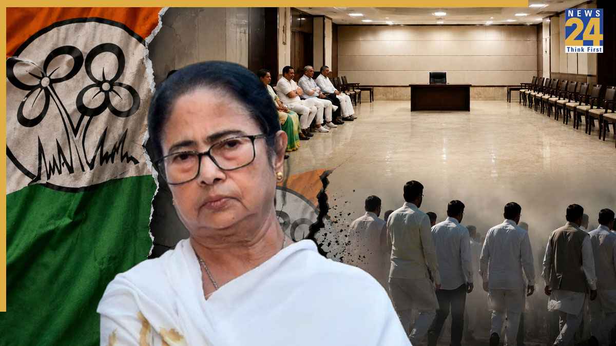ममता बनर्जी की बैठक से 80 में से 60 विधायक गायब, क्या TMC में होने वाली है टूट?