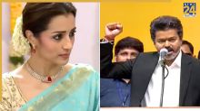 Trisha Krishnan Reaction on Vijay Victory