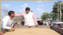 फिर अचानक गेहूं उपार्जन केंद्र पहुंचे सीएम डॉ. मोहन, रिलीज किया वेयरहाउस की क्षमता बढ़ाने का ऑर्डर