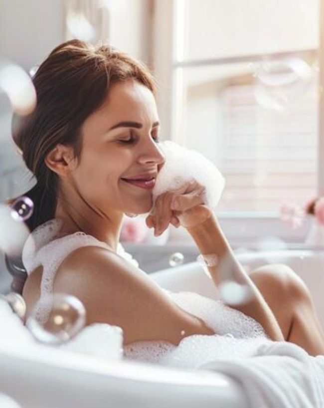 Is it good to bath with hot water in summer for a woman-1-2-3-4