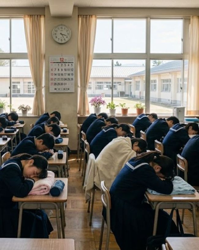 Why Japan and China Schools Give Students Sleep Break After Lunch-1-2