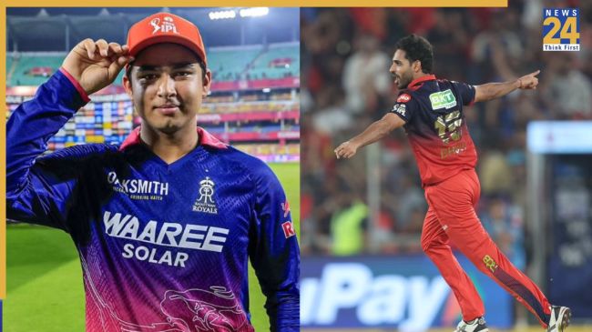 Vaibhav Sooryavanshi Bhuvneshwar Kumar Orange Cap and Purple Cap List