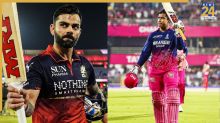 Orange Cap & Purple Cap List Virat Kohli Vaibhav Sooryavanshi