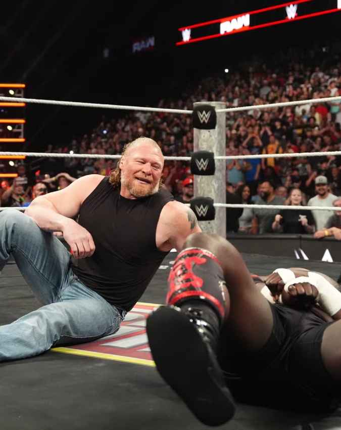 ब्रॉक लैसनर ने की वापसी