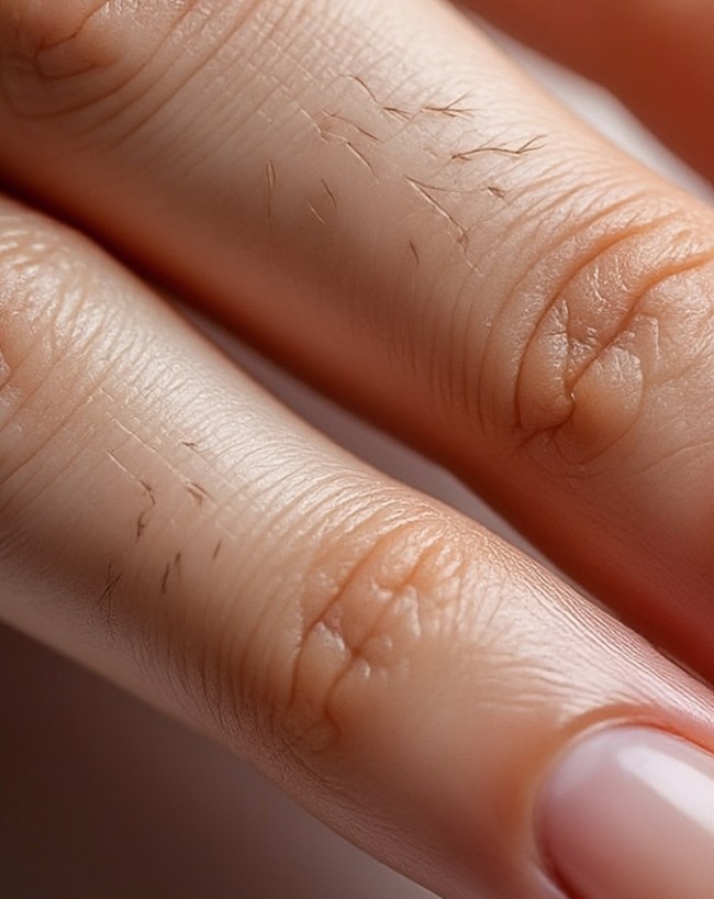 Hair On Fingers-1-2-3