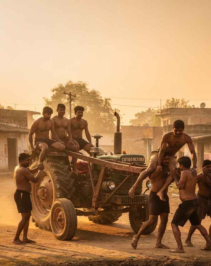 पहलवानों का गांव