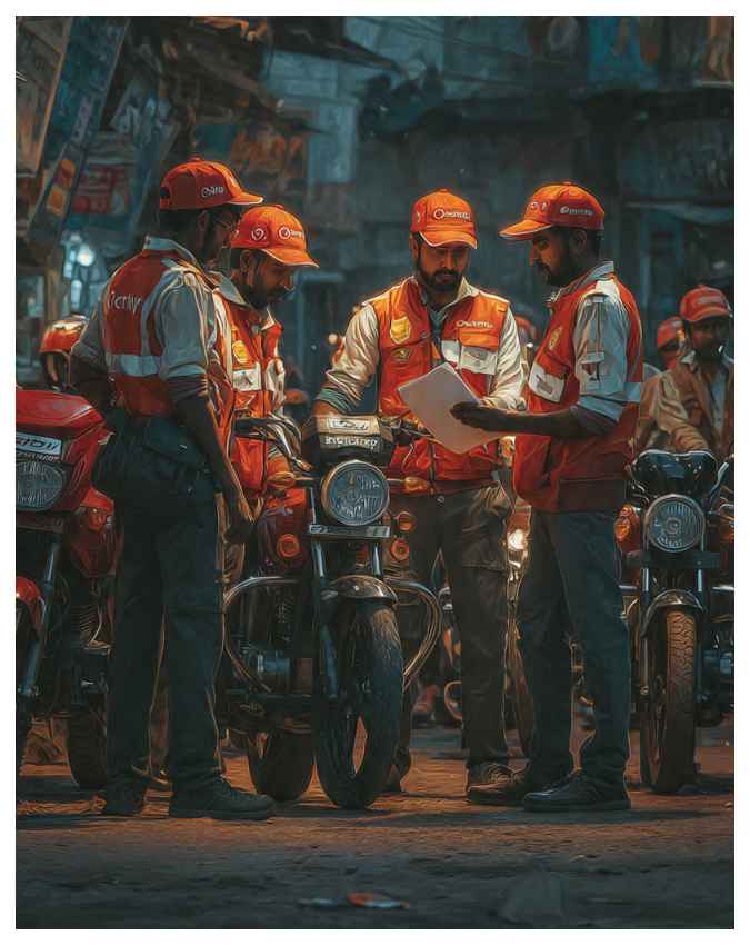 डिलीवरी राइडर्स की मांग: हमारा पेट्रोल भत्ता (Fuel Allowance) बढ़ाओ