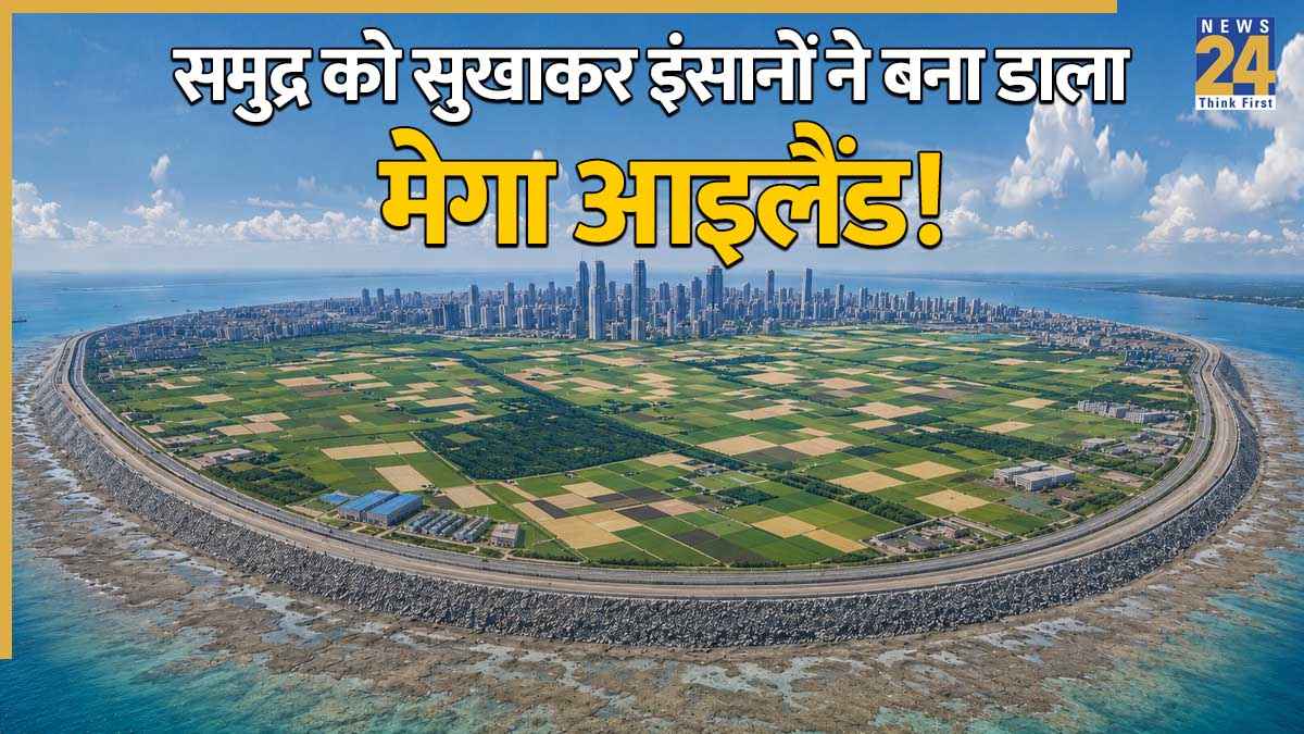 ना दुबई, ना चीन, इंसानों ने समुद्र फाड़कर बना डाला 970 Sq Km का विशाल आइलैंड! खासियत हैरान कर देगी