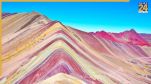 Peru Vinicunca Known As The Rainbow Mountain