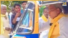 ‘ऑटो हमारा अभिमान है…’ सड़क पर ऑटो रिक्शा चलाकर ओपी राजभर ने अखिलेश पर बोला हमला