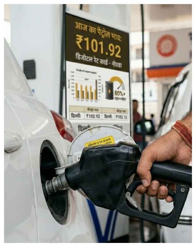नोएडा वालों की चांदी, लेकिन लखनऊ और पटना में महंगा हुआ तेल