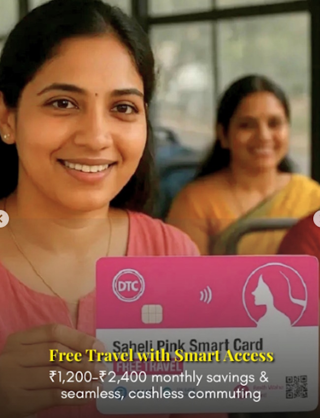 Pink Saheli Smart Cards, Delhi Transport Corporation, President Droupadi Murmu, Pink National Common Mobility Card, female bus passengers, mandatory for free travel-1-2-3-4-5