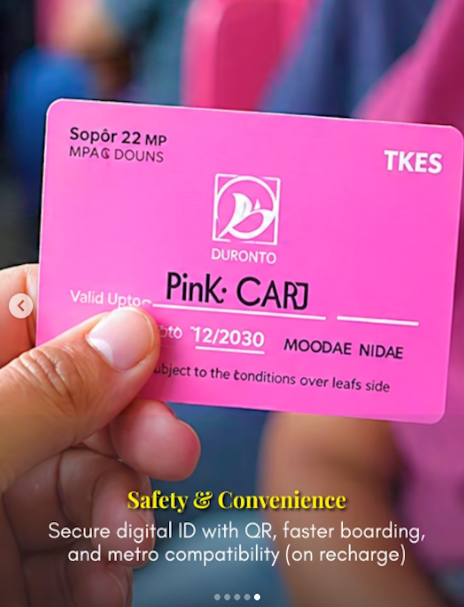 Pink Saheli Smart Cards, Delhi Transport Corporation, President Droupadi Murmu, Pink National Common Mobility Card, female bus passengers, mandatory for free travel-1-2-3-4-5-6