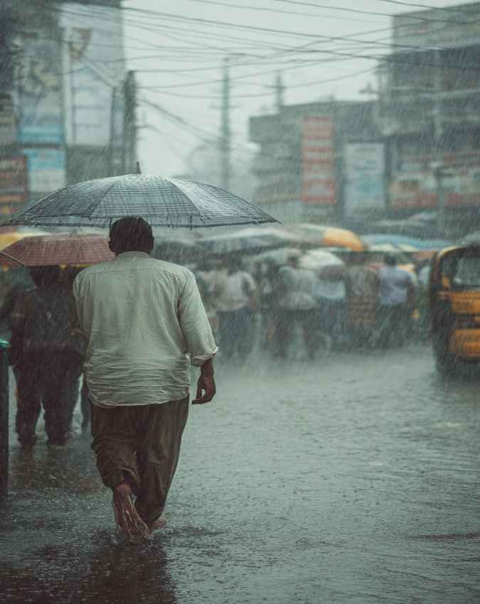 पूर्वी भारत में भारी बारिश का अलर्ट