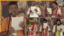 पश्चिम बंगाल के नए CM बने शुभेंदु अधिकारी, दिलीप-अग्निमित्रा समेत 5 नेताओं ने ली मंत्री पद की शपथ