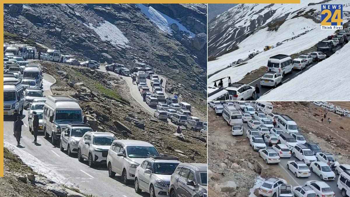 गर्मी से राहत के लिए पहुंचे 'पहाड़', वहां भी मचा हाहाकार! मनाली-रोहतांग से चारधाम तक घंटों लगा लंबा जाम