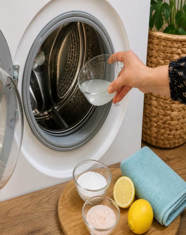 Washing Machine Cleaning Tips, Washing Machine Cleaning, Home Remedies for Machine, Clean Drum Tips, Washing Machine Care, DIY Cleaning Solution-1-2