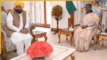 पंजाब के मुख्यमंत्री भगवंत सिंह मान ने राष्ट्रपति से की मुलाकात, ‘पंजाब के गद्दार’ राज्यसभा सदस्यों की सदस्यता रद्द करने की मांग की