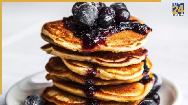 Eggless Pancake Recipe Eggless Pancake Recipe