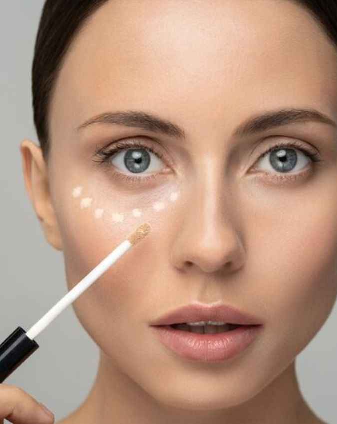 सेटिंग पाउडर का करें इस्तेमाल
