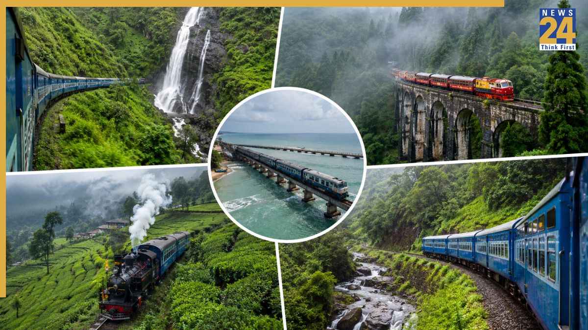 भारत के 5 सबसे खूबसूरत मानसून रेलवे ट्रैक, सफर के दौरान हर मोड़ पर आपको दिखेंगे दिलकश नजारे