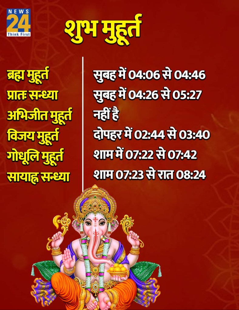 1 July 2026 Ka Shubh Muhurat