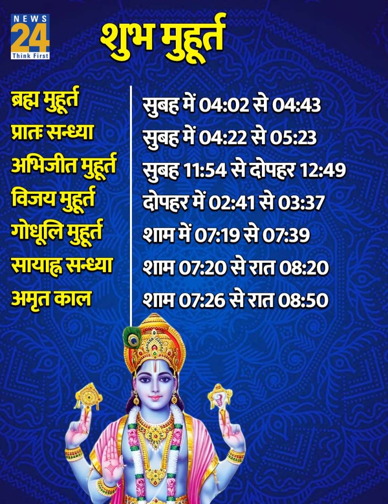 14 June 2026 Ka Shubh Muhurat