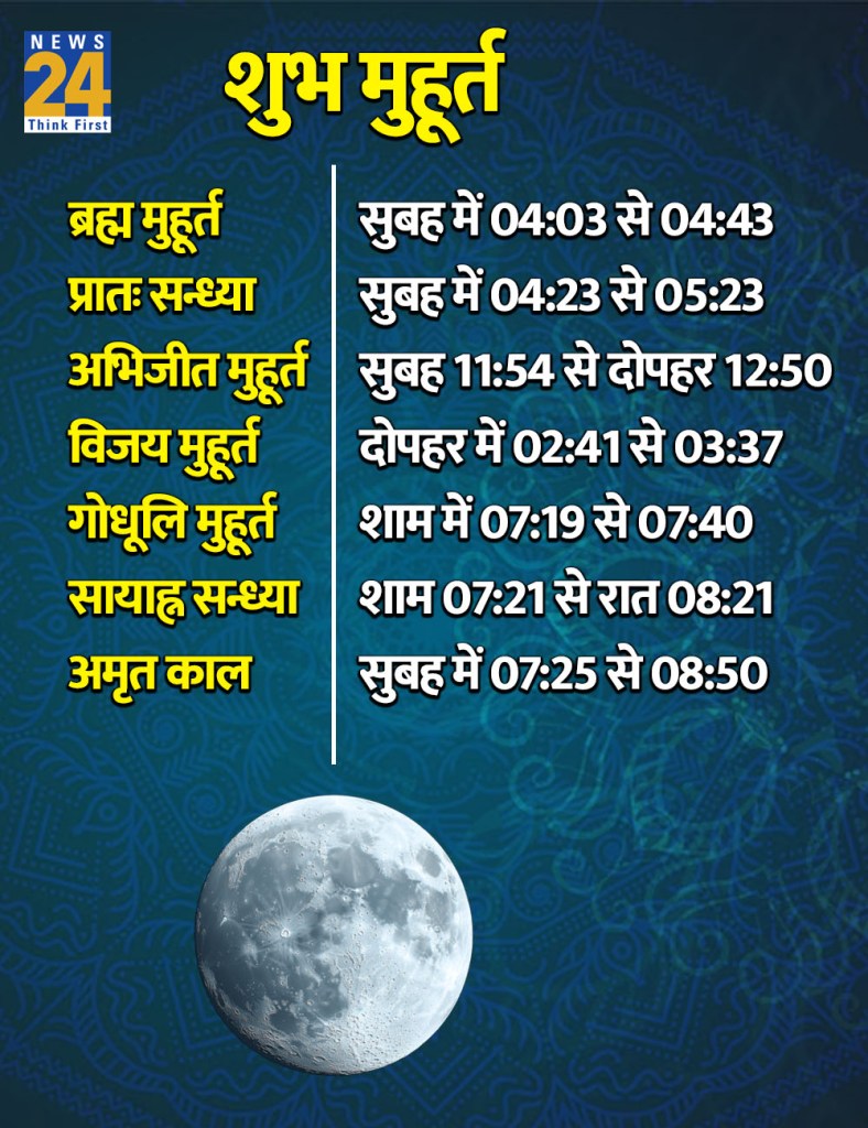 16 June 2026 Ka Shubh Muhurat