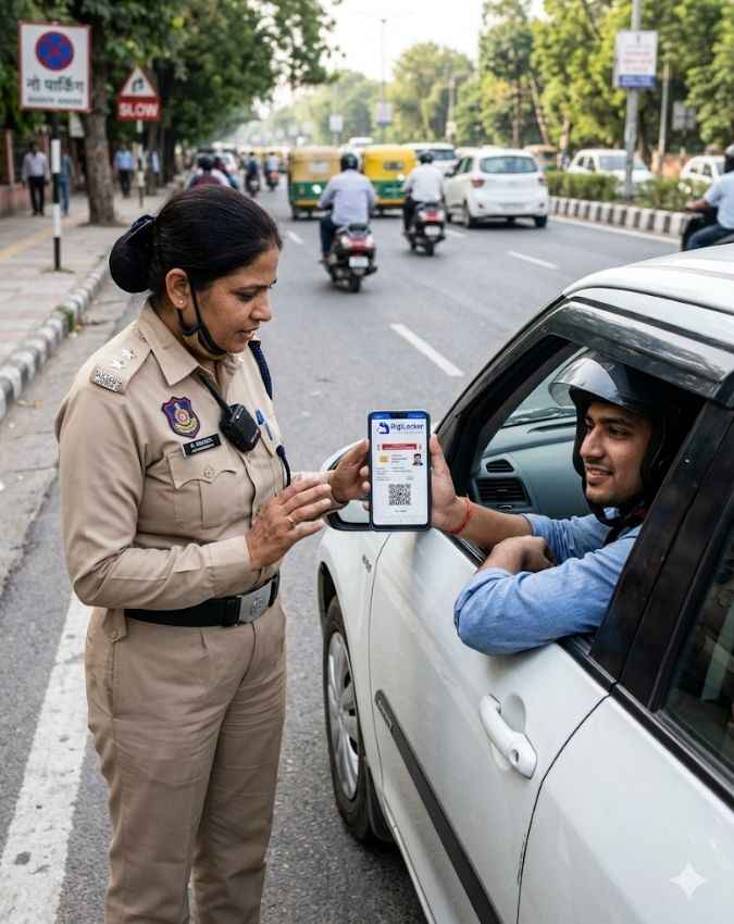  क्या DigiLocker में रखा DL वैध माना जाता है?