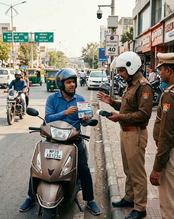 लाइसेंस होने के बाद भी कट सकता है चालान