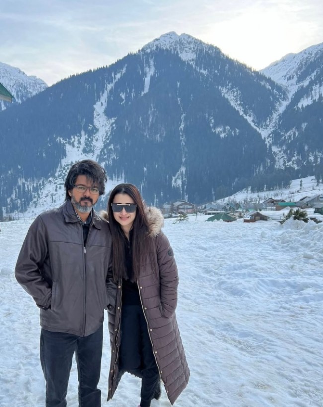 Trisha Krishnan, CM Vijay-1-2-3-4