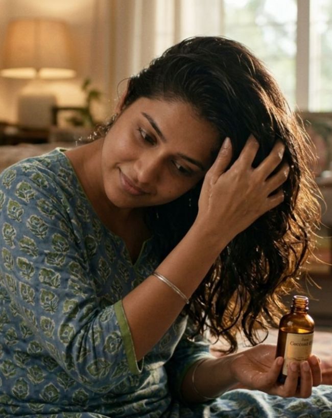 Is it good to put oil on hair overnight-1-2-3-4