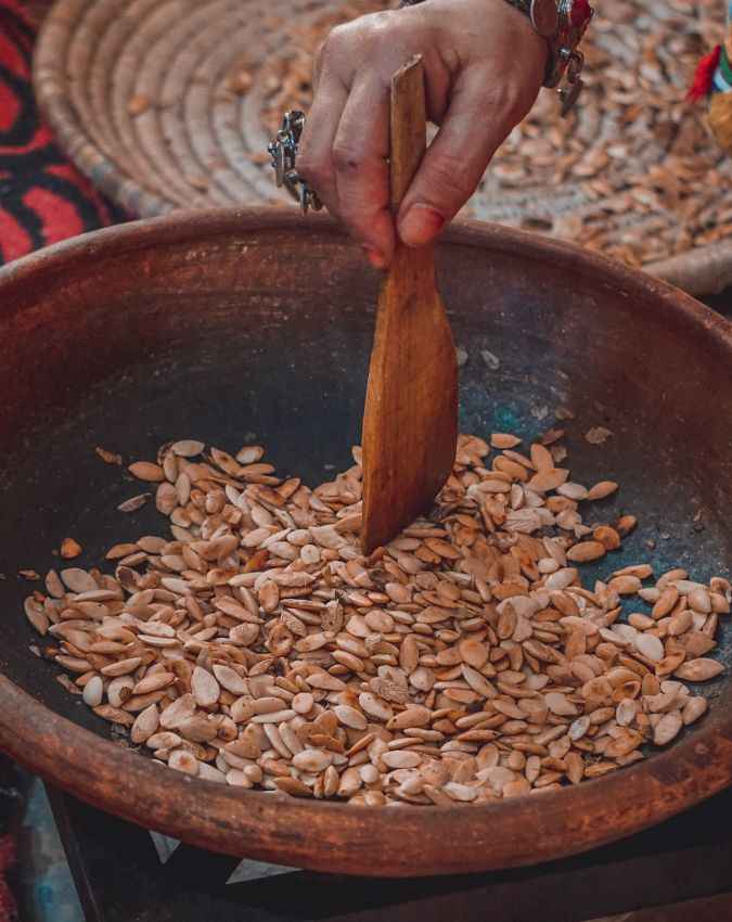 भुनें कद्दू के बीज 