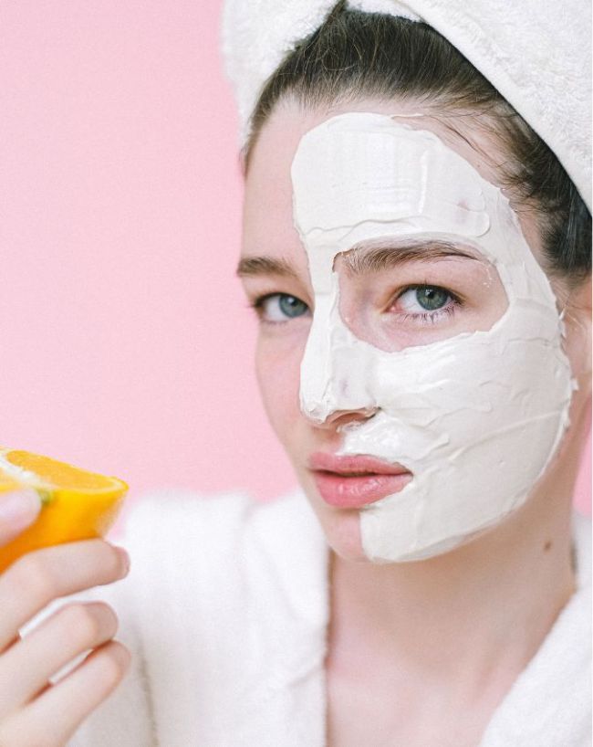 Chawal ke aate ka face pack-1-2-3-4
