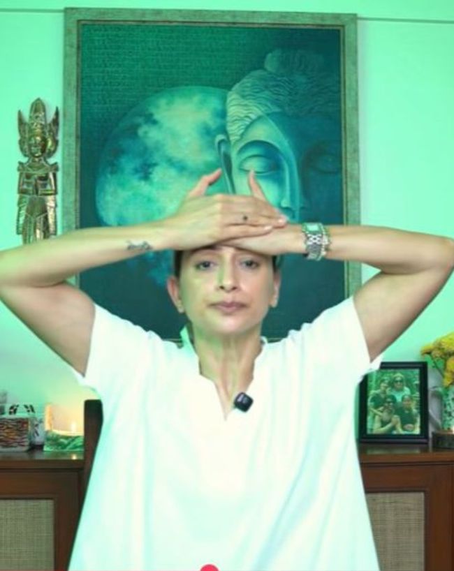 Gauri Pradhan Face Yoga-1-2-3-4