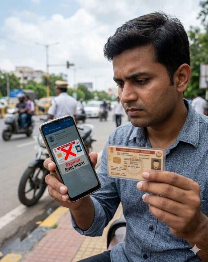 एक्सपायर लाइसेंस होने पर डिजिटल कॉपी भी बेकार
